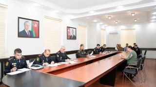 Daxili işlər naziri Qusarda vətəndaş qəbulu və sıra baxışı keçirib  - FOTO - VİDEO