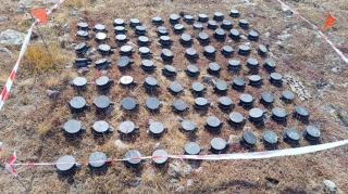 Ermənilərin Laçında basdırdığı daha 90 ədəd mina aşkarlanıb  - FOTO