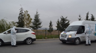 Şabranda evdən çıxan koronavirus xəstəsi saxlanıldı 