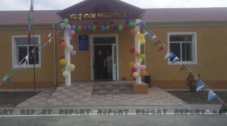 İki dəfə raket hücumuna məruz qalmış məktəbdə ilk zəng