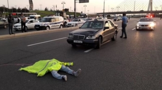 Abşeronda piyadanı vurub qaçan sürücü tutuldu 