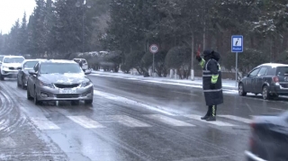 Sumqayıtda qar zamanı ağır yol qəzası qeydə alınmayıb  - FOTO - VİDEO