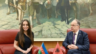 Leyla Əliyeva Albaniyaya səfərindən görüntülər paylaşıb - VİDEO 