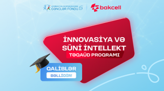 “Bakcell” və Gənclər Fondunun təqaüd proqramının qalibləri müəyyənləşdi 