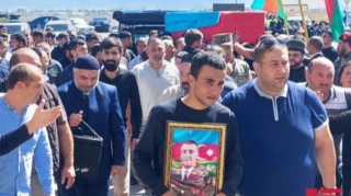 Şəhid Nihat Verdiyev Gəncədə dəfn edilib – FOTO 