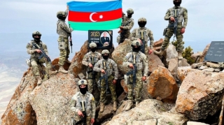 Xüsusi təyinatlılarımız Haçadağa qalxdı  - FOTO