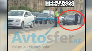 Piyadanı keçidin üstündə vurub öldürən "Maybach"ın sürücüsünün kimliyi məlum oldu - VİDEO