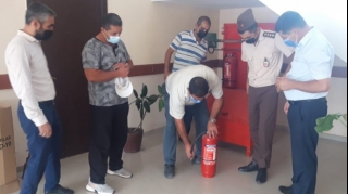 Təhsil müəssisələrində yanğın təhlükəsizliyi ilə bağlı tədbirlər keçirilib  - FOTO