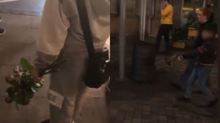 В центре Баку 11-12 летних детей принуждают работать в ночное время  - ВИДЕО