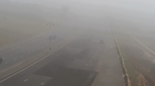 Zığ dairəsi-Hava Limanı yolunda dumanlı havaya görə sürət həddi endirildi 