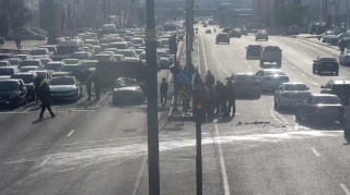 Серьёзное ДТП в Баку:  пострадали четыре человек - ФОТО - ВИДЕО - ОБНОВЛЕННЫЙ