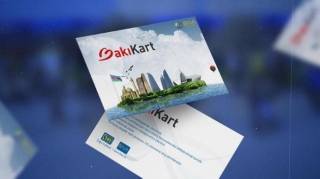 Daha bir marşrut avtobusunda gediş haqqı kartla ödəniləcək