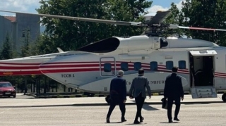 Binəli Yıldırımı daşıyan helikopter təcili eniş etdi