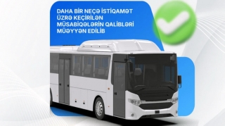 AYNA объявило победителей конкурсов по ряду автобусных маршрутов 