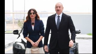 İlham Əliyev və Mehriban Əliyeva Ağcabədi rayonuna səfər ediblər