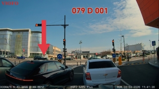 Özünü "avtoş" kimi aparan səfirliyin sürücüsü təhlükə yaratdı  - VİDEO