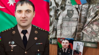 Qəhrəman şəhidə məxsus materiallar Vətən müharibəsi fonduna  təhvil verildi   - FOTO