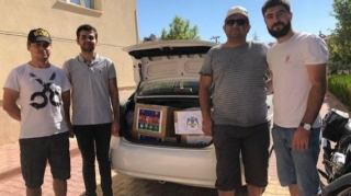 Azərbaycanlı gənclərdən Türkiyədə nümunəvi addım  - FOTO