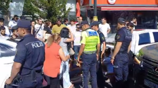 Bakıda qadını maşın vurdu - SON DƏQİQƏ   - VİDEO