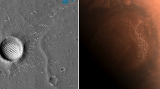 Mars planetinin yeni şəkilləri yayıldı  - FOTO