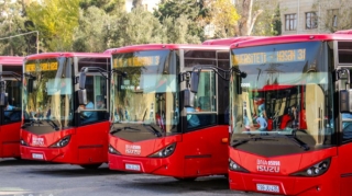 İctimai nəqliyyatın hərəkəti 2 günlük dayandırıldı 