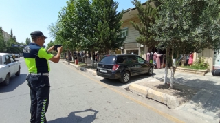 Salyanda yol polisi reyd keçirdi  - Qayda pozan sürücülər saxlanıldı  - FOTO