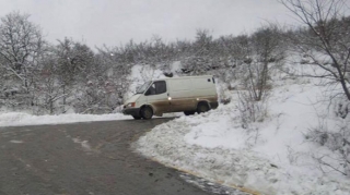 Агсуинский перевал снова обледенел 