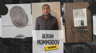 Göyçayda əməliyyat - "Kalaşnikov"la tutuldu - VİDEO