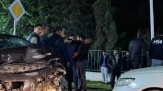 Lənkəranda yol qəzası: 7 nəfər yaralandı   - FOTO