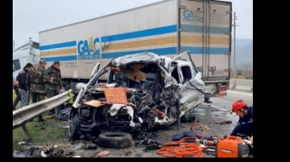 Задержан водитель фуры, совершивший тяжелую аварию на дороге Баку - Губа - ОФИЦИАЛЬНО 