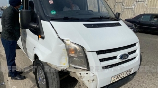 Abşeronda "Ford" və "Daewoo" toqquşdu:  xəsarət var   - FOTO