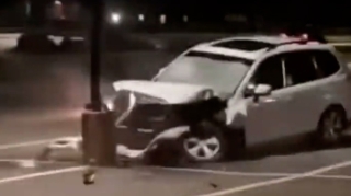 Şou göstərən sürücü qəza törətdi  - VİDEO