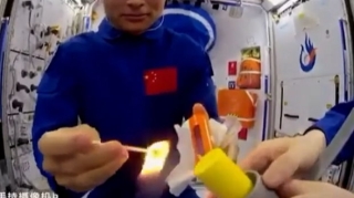 Astronavtlar kosmosda qadağan olunmuş təcrübəni həyata keçirdilər  - VİDEO