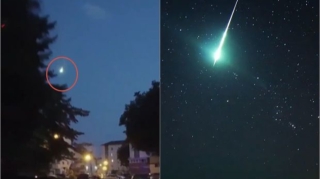 Meteor Bolqarıstanda göründü, Rumıniyada partladı - VİDEO 