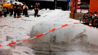 Almaniya yayın ortasında qışı yaşadı  - VİDEO