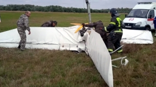 В России упал легкомоторный самолет, есть жертвы 