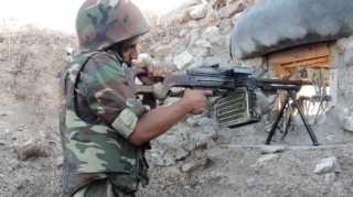 Ermənistan silahlı bölmələri bu gecə mövqelərimizi atəşə tutub  - FOTO