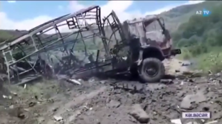 İki jurnalist Kəlbəcərdə ermənilərin yola basdırdığı minaya düşərək öldü - FOTO  - VİDEO