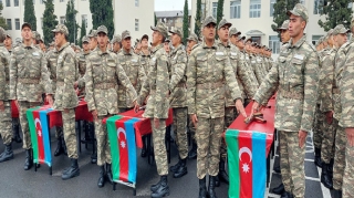 Azərbaycan Ordusunda andiçmə mərasimi keçirilib  - FOTO - VİDEO