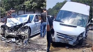 Masallıda “BMW” yük maşınına çırpıldı, 2 nəfər xəstəxanalıq oldu   - VİDEO