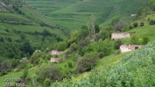 Laçının Şeylanlı kəndindən görüntülər - VİDEO