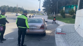 Ekologiya postunda REYD:  sürücülərə cərimə yazıldı, təşəkkür edildi  - VİDEO