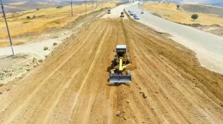 Şükürbəyli-Cəbrayıl-Hadrut avtomobil yolunun tikintisi sürətlə davam etdirilir - FOTO 