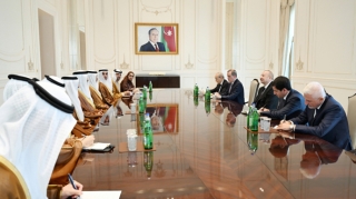 Prezident BƏƏ nümayəndə heyətini qəbul etdi - FOTOLAR 