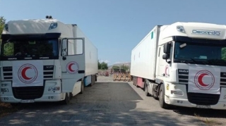 Ərzaq karvanı Ağdam-Xankəndi yolunda 8 gündür gözləyir 