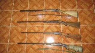 Vətəndaşlardan 4 ədəd ov tüfəngi götürülüb 