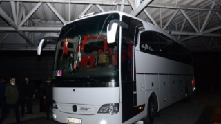 Şuşaya növbəti sərnişin avtobus reysi yola düşüb - FOTO-VİDEO 