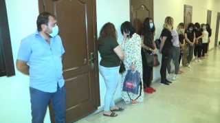 Bakıda gizli fəaliyyət göstərən masaj salonu aşkar edilib - FOTO + VİDEO 