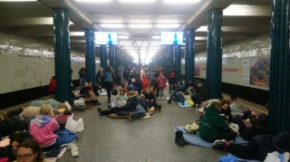 İnsanların sığındığı metronu partlatmaq istəyən diversant saxlanılıb 