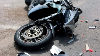 Biləsuvarda ağır qəzada ölən motosikletçinin FOTOsu